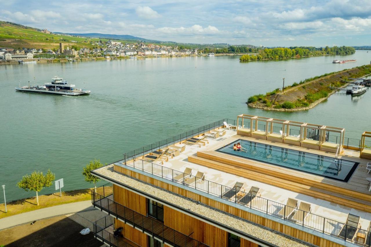 Papa Rhein - Hotel & Spa 莱茵河畔的宾根 外观 照片
